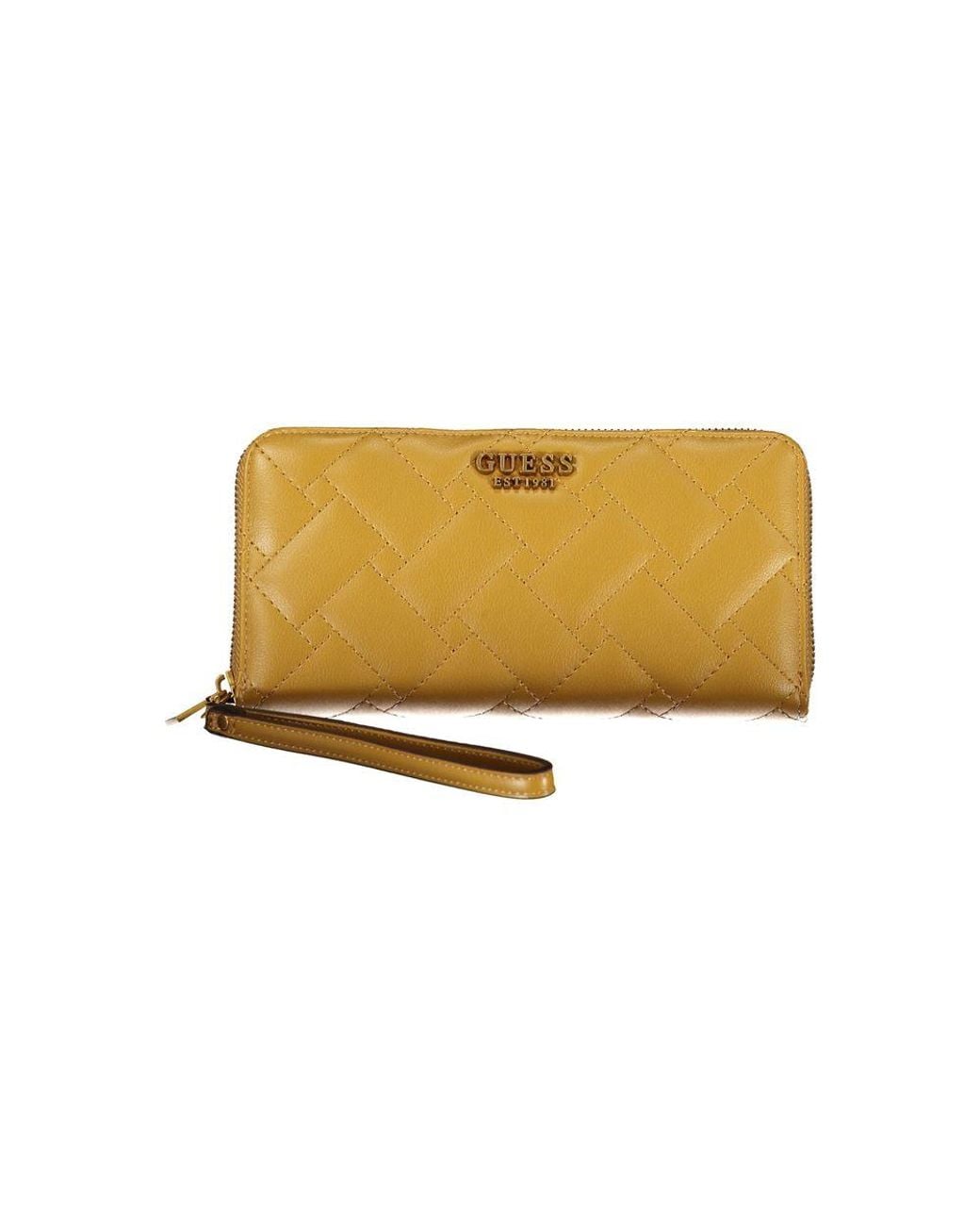 Guess Yellow Wallets & Cardholders