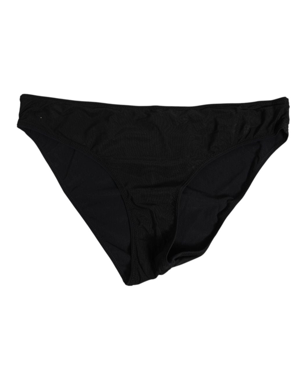 Dolce & Gabbana Black Nylon Stretch Slip Brief Underwear 25+Pa Clothing