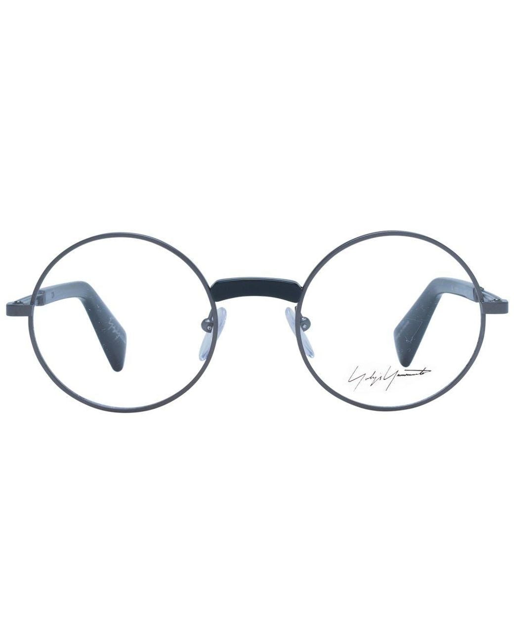 Yohji Yamamoto Blue Gray Monel Glasses (frames)