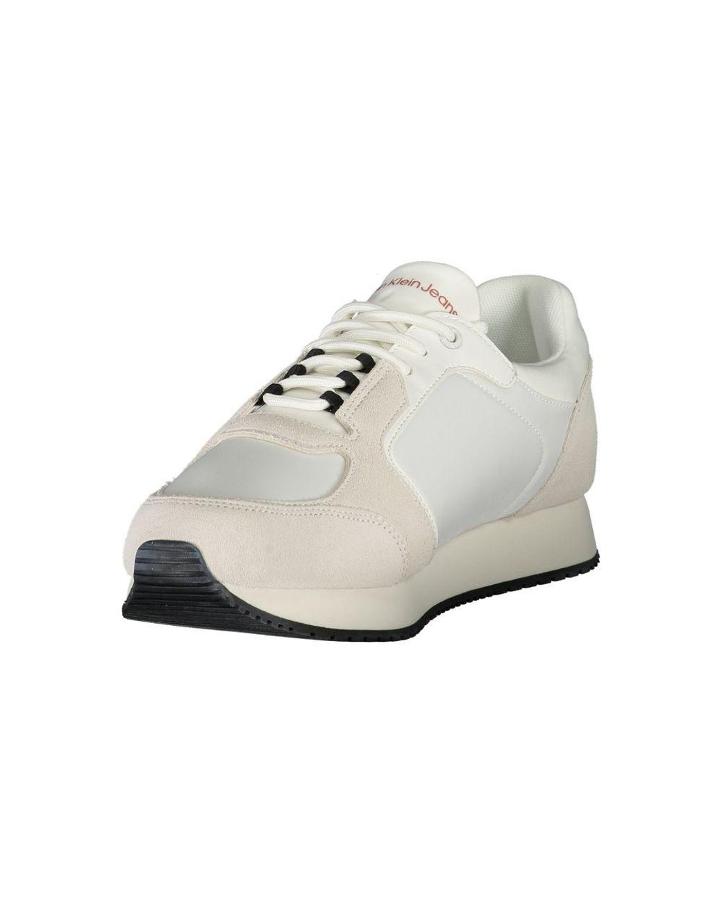Calvin Klein White Leather Sneaker for men