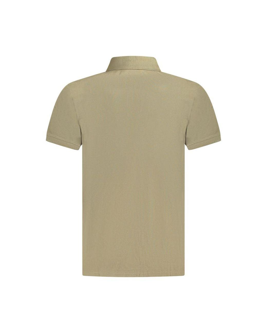Timberland Green Marrone Cotton Polo Clothing for men
