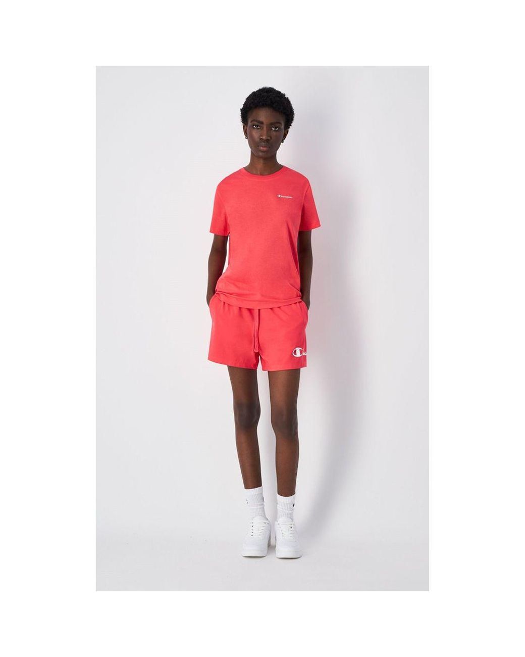 Champion Pink Cotton Shorts