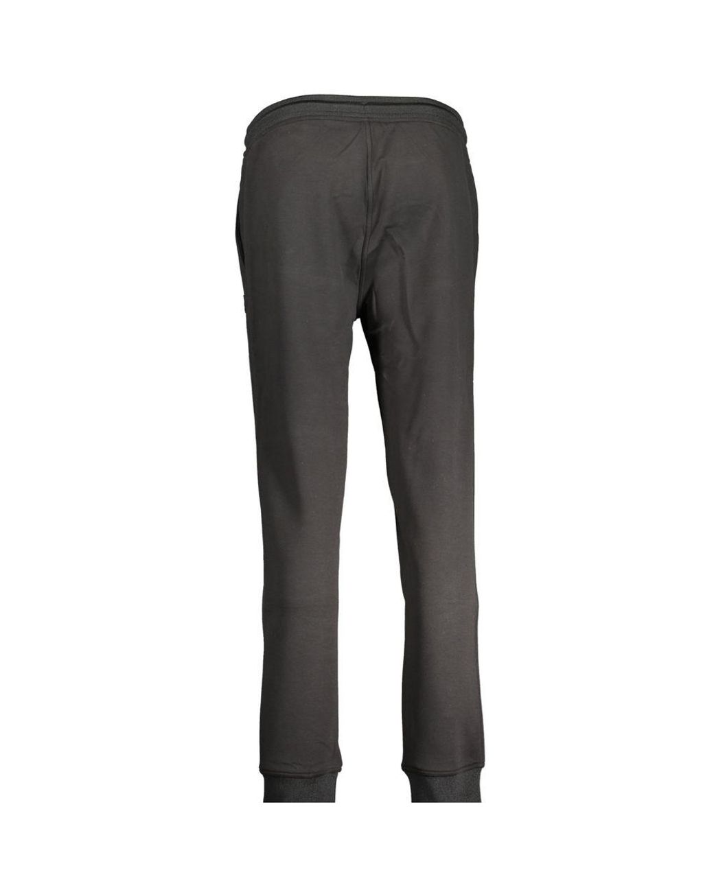 K-Way Gray Black Cotton Pant - Xs
