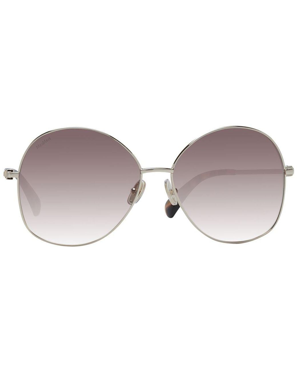Max Mara Gray Gold Sunglasses
