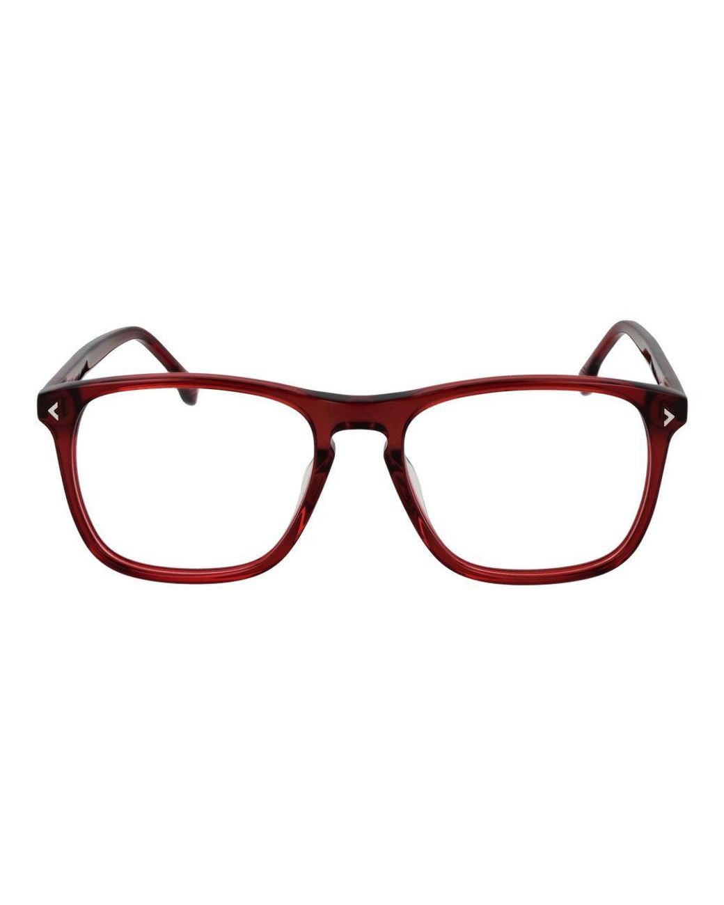Lozza Brown Red Cellulose Acetate Glasses (frames) for men