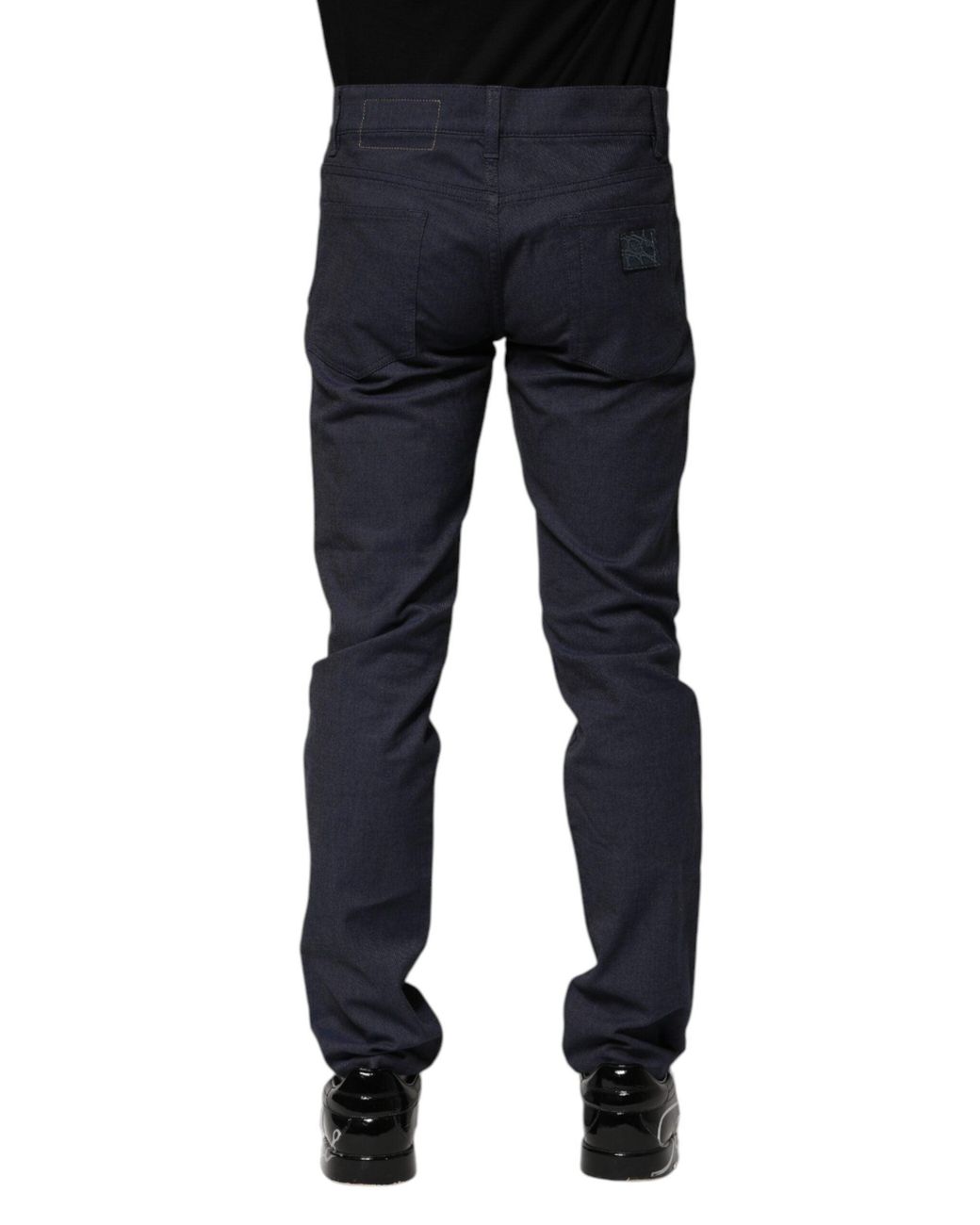 Dolce & Gabbana Blue Slim Denim Jeans for men
