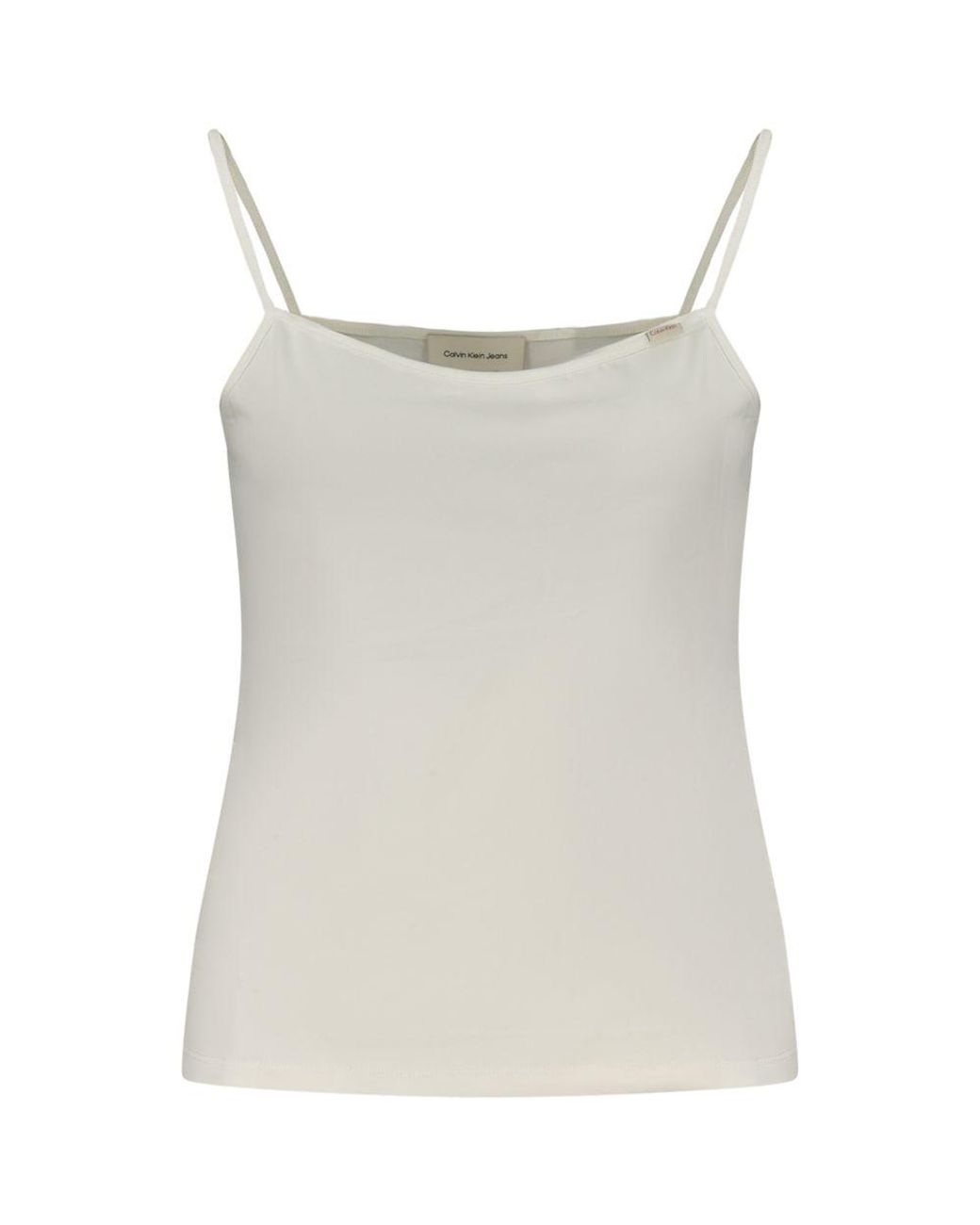 Calvin Klein White Cotton S Tank