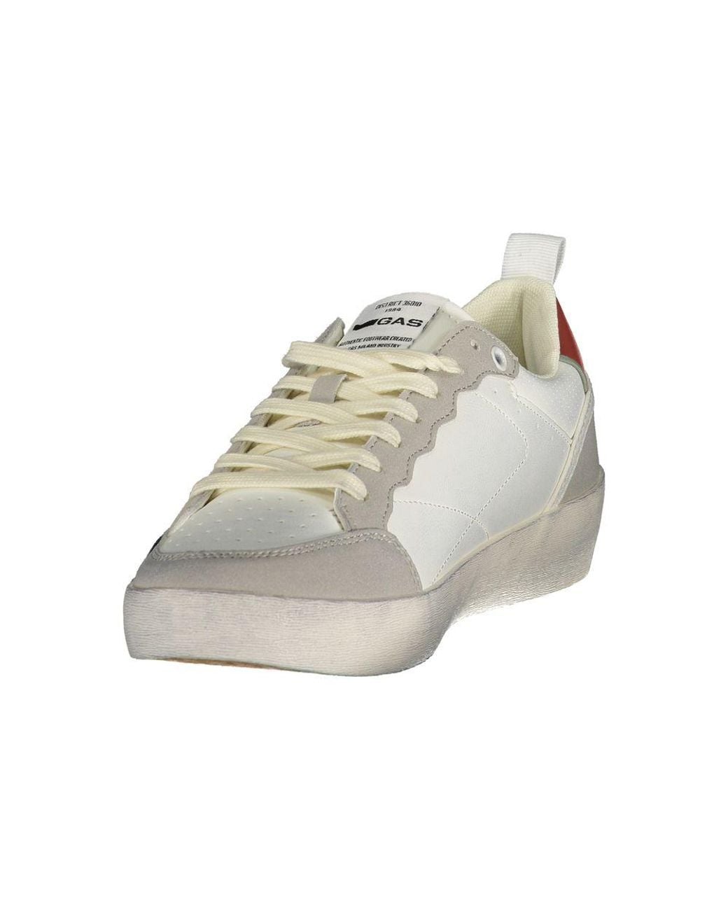 Gas Multicolor White Polyurethane Men Sneaker for men