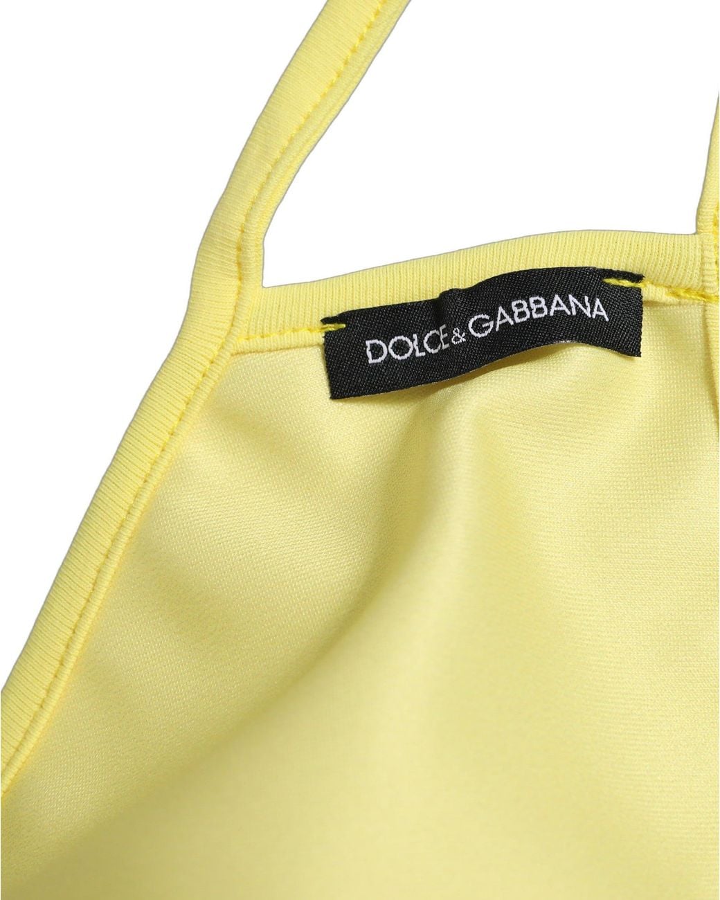 Dolce & Gabbana Yellow Polyester Dg Casa Logo Elastic Ear Strap Face Mask for men