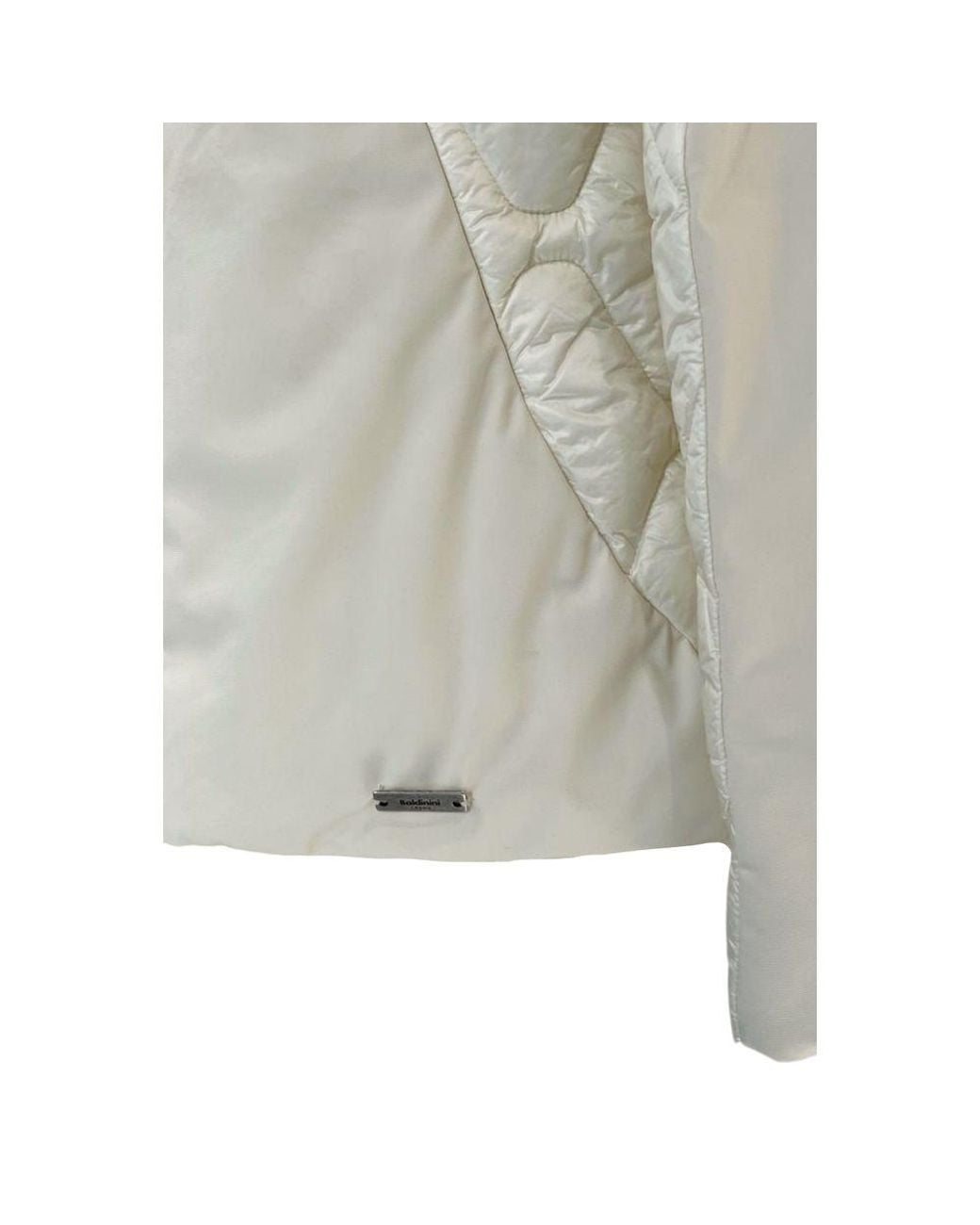 Baldinini White Nylon Jacket