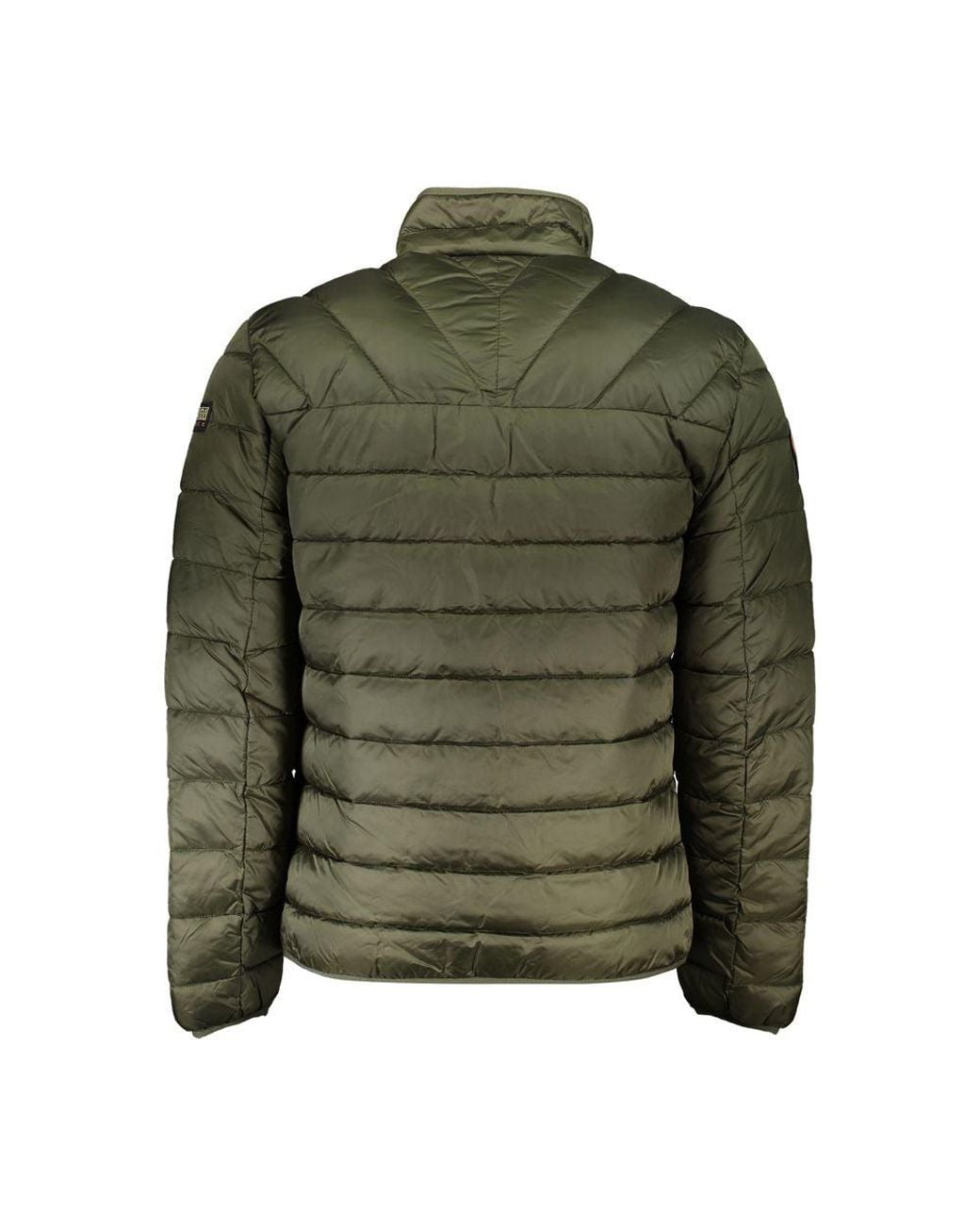 Napapijri Green Polyamide Jacket for men