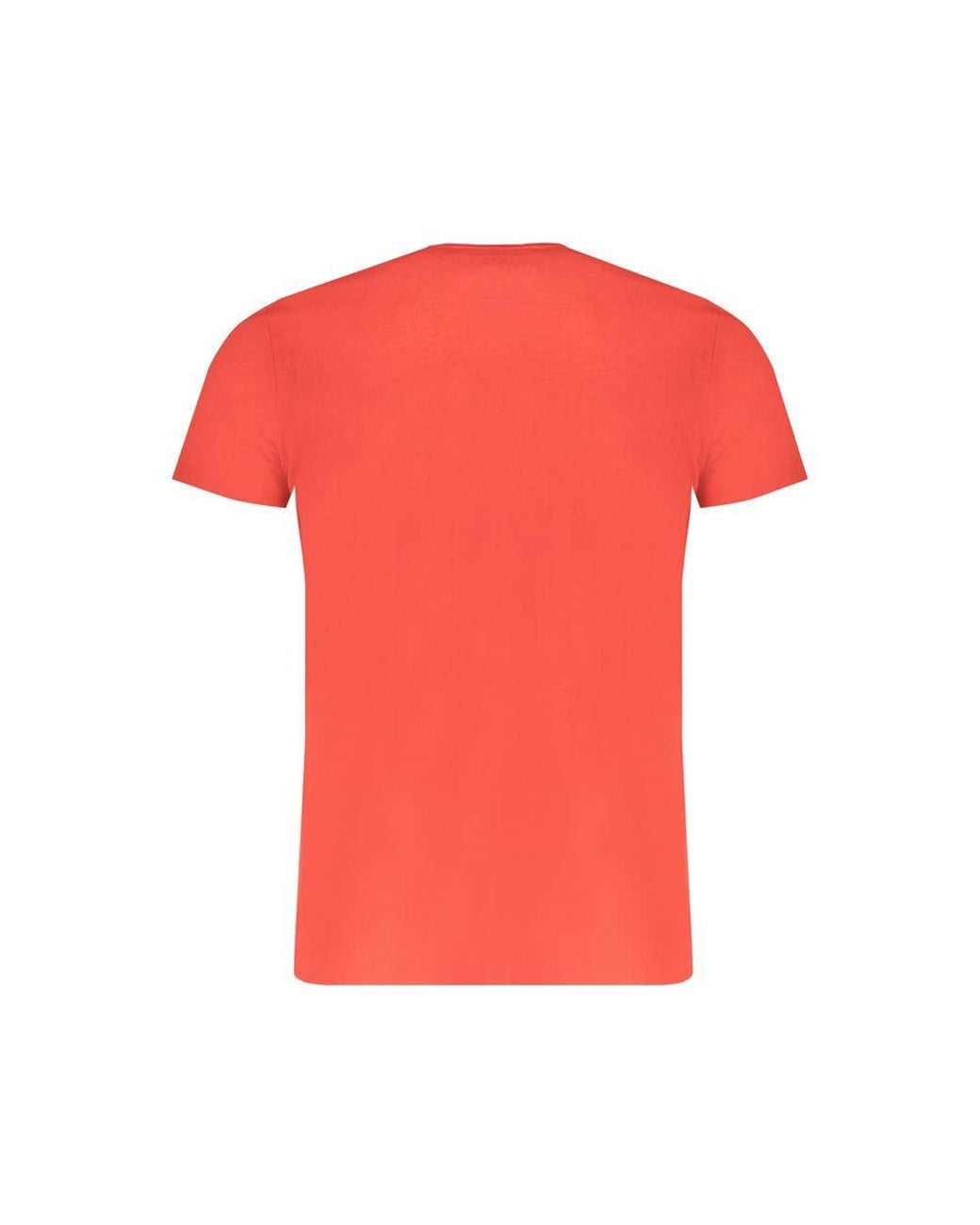 Trussardi Red Cotton T-Shirt for men