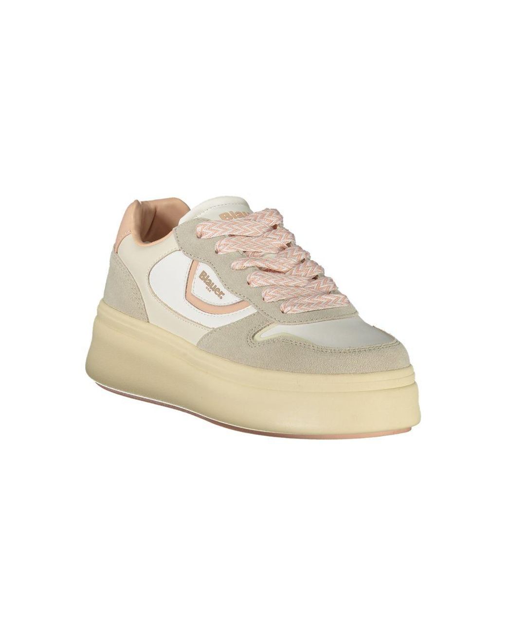 Blauer Natural Bianco Polyurethane Sneaker