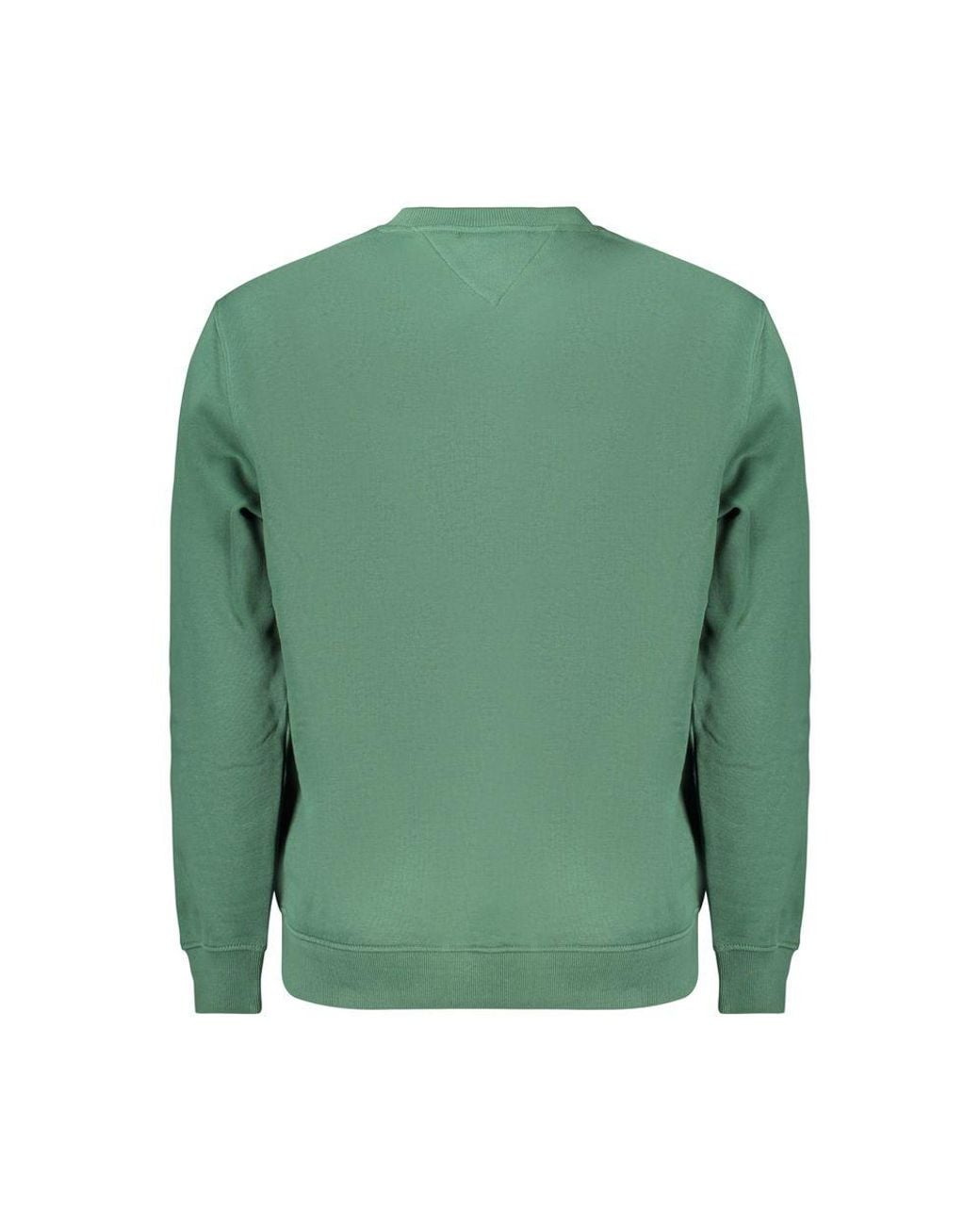 Tommy Hilfiger Green Verde Cotton Sweatshirt for men