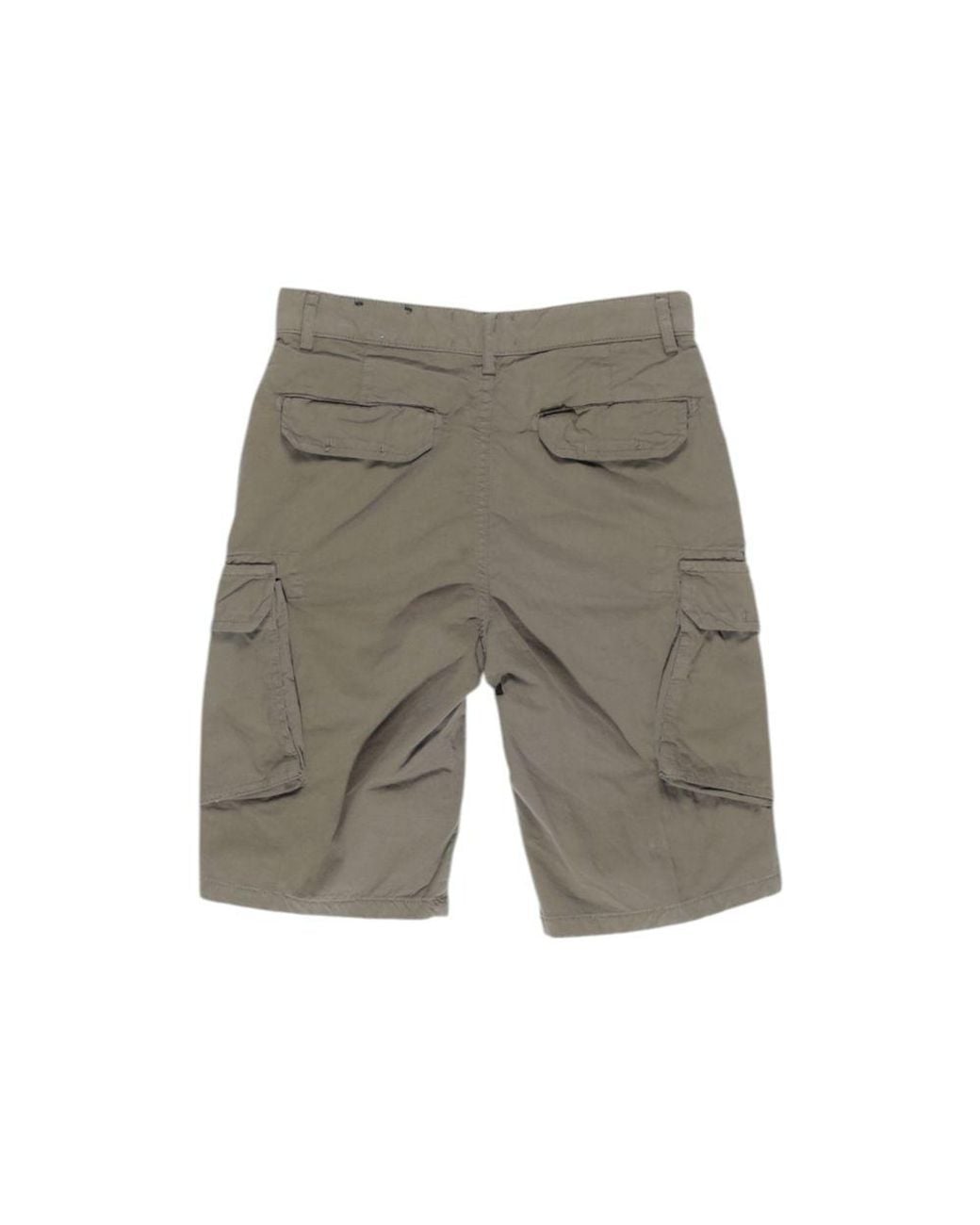 Lyle & Scott Gray Green Cotton Short for men