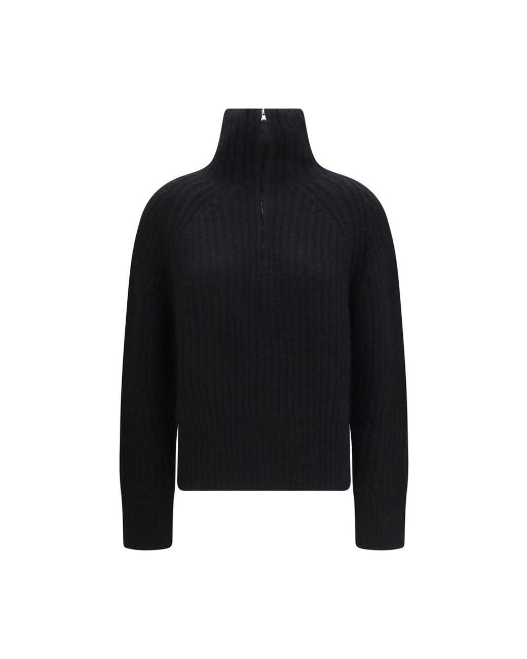Allude Black Cashmere Sweater
