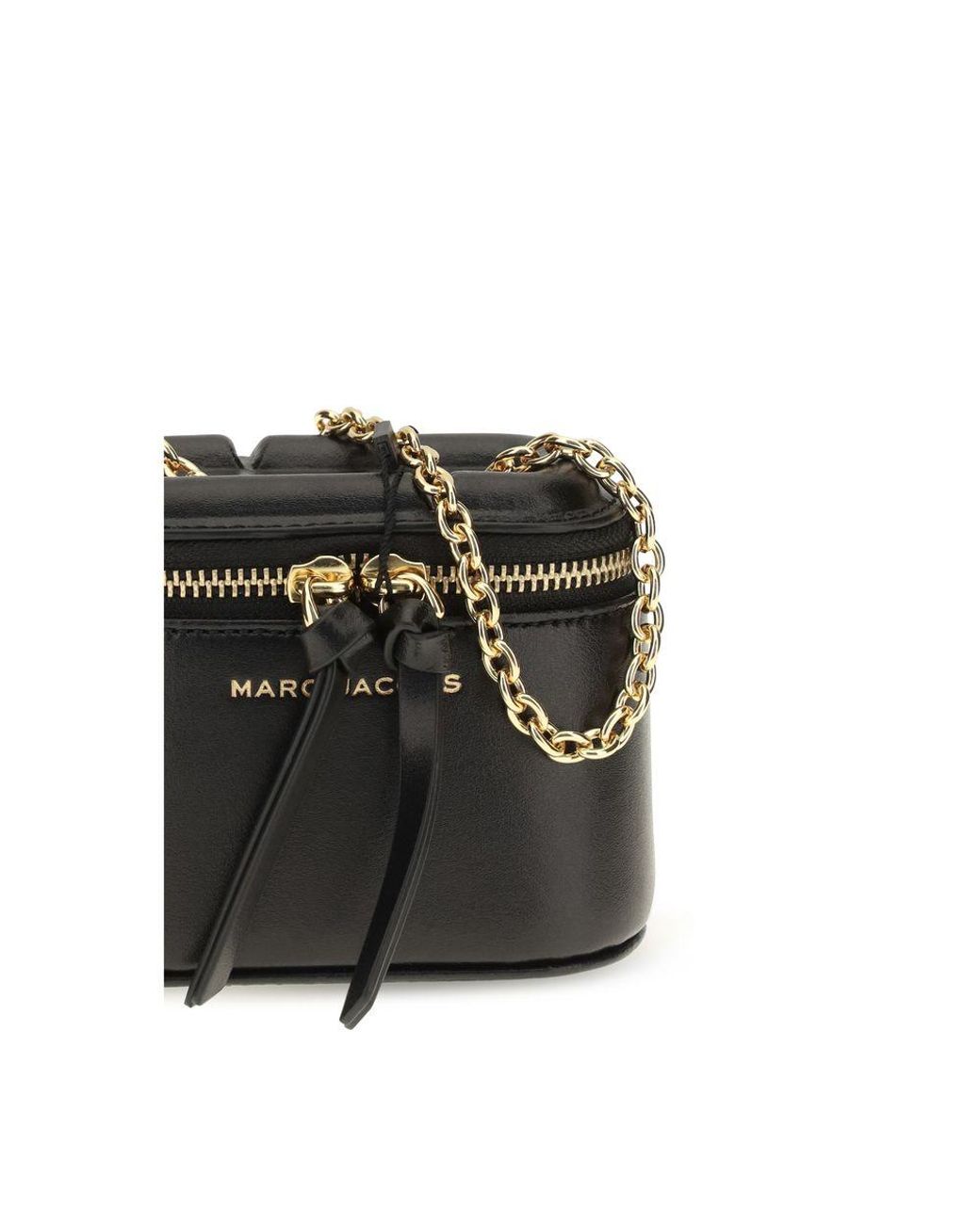 Marc Jacobs Black Calf Leather Bos Taurus Shoulder Bag