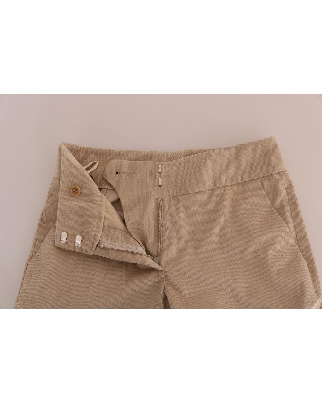 Ermanno Scervino Natural Chic Bootcut Flared Pants