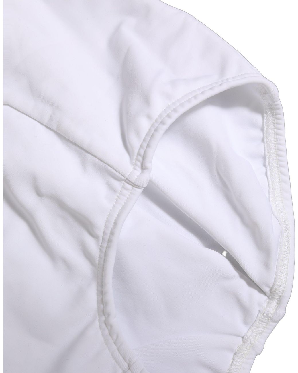 Dolce & Gabbana Blue White Logo Waistband Coulotte Panty Underwear