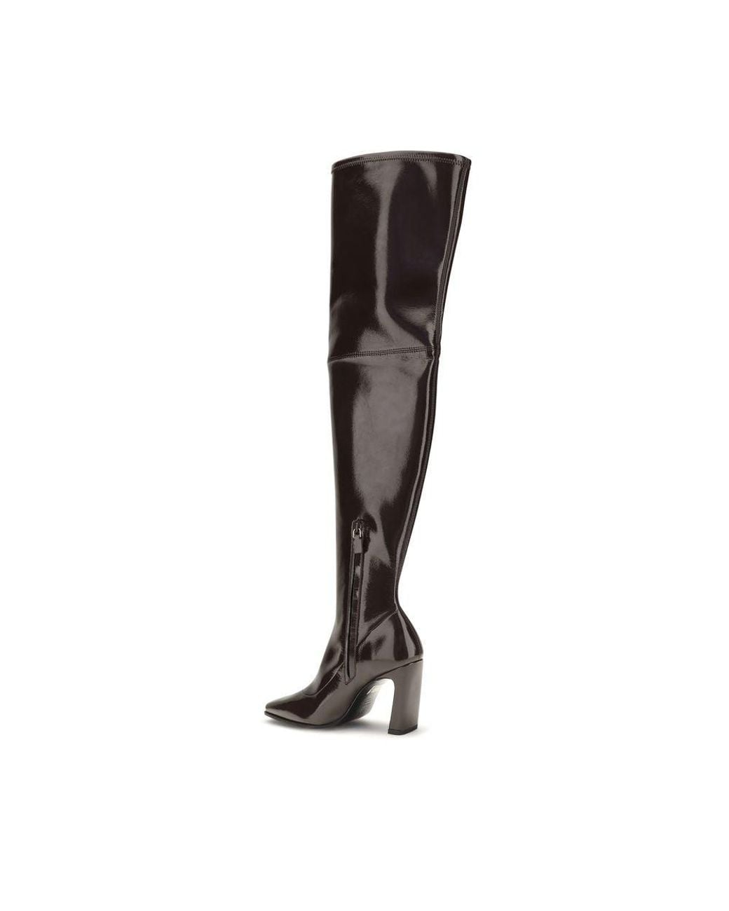 Stuart Weitzman Black Brown Rayon Over The Knee
