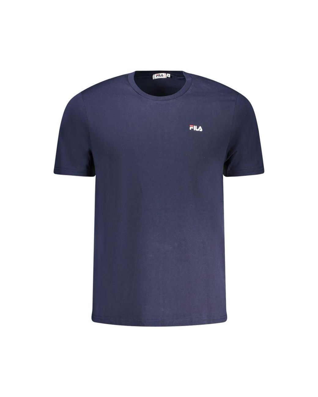 Fila White Essential Tee Short Sleeve Crew Neck for men