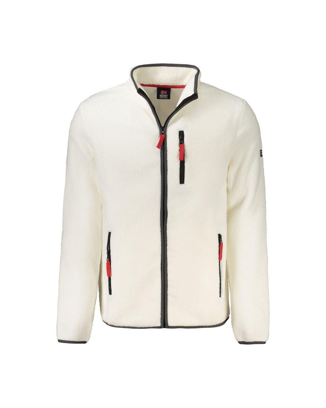 Norway 1963 White Polyester Crewneck Sweatshirt for men