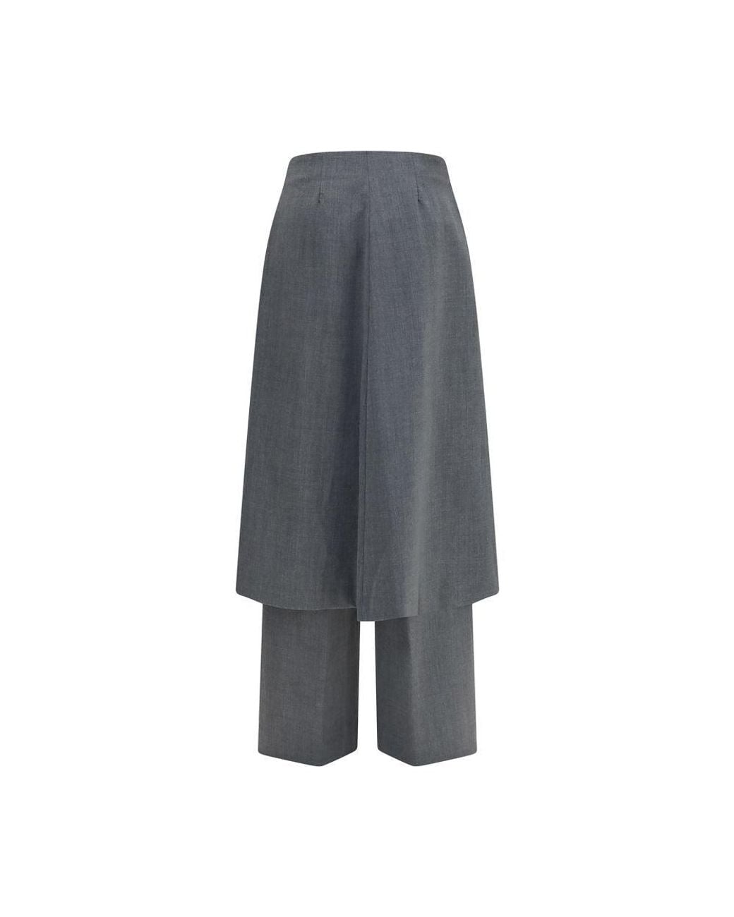 THE LATEST Gray Polyester Dress Pants
