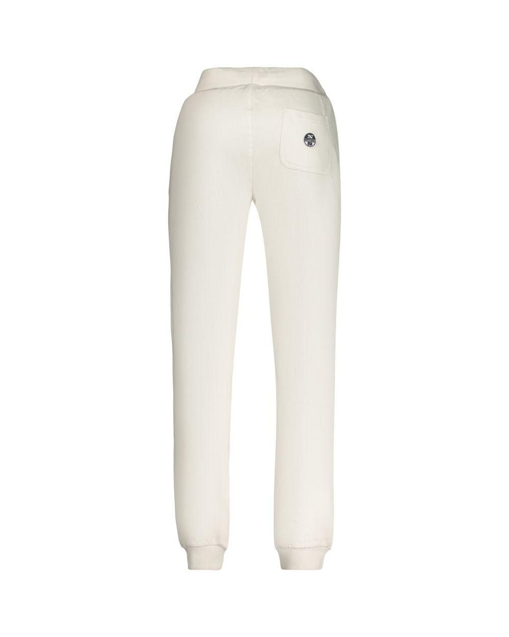 North Sails Natural White Cotton Men's Trousers for men