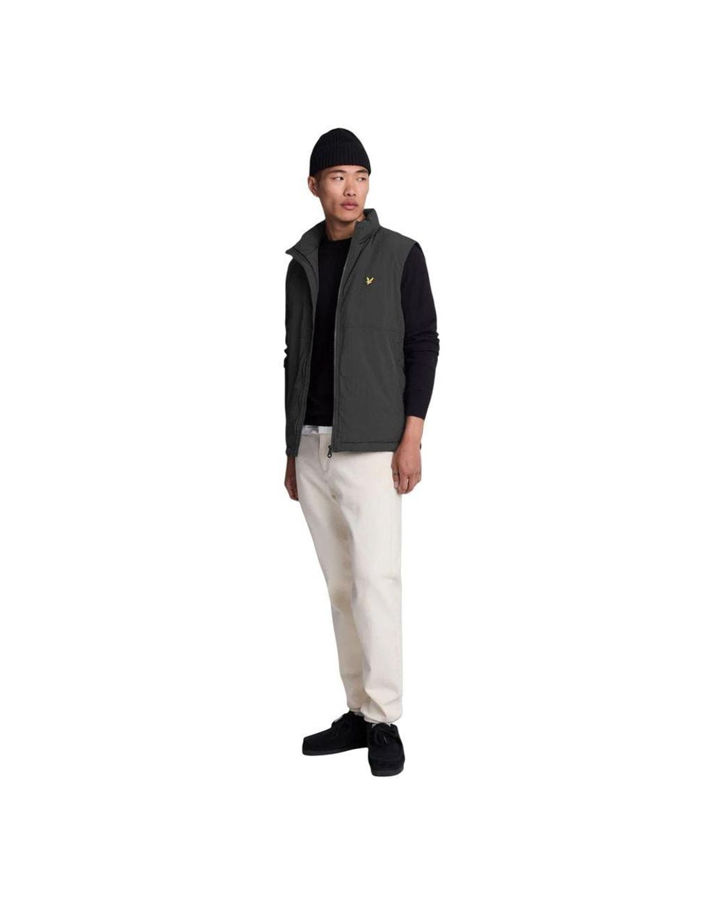 Lyle & Scott Black Cotton Sweatshirt for men