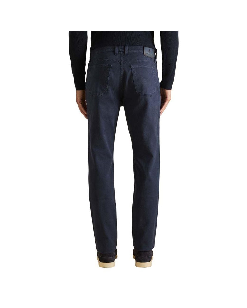 Jeckerson Blue Cotton Skinny Jeans for men