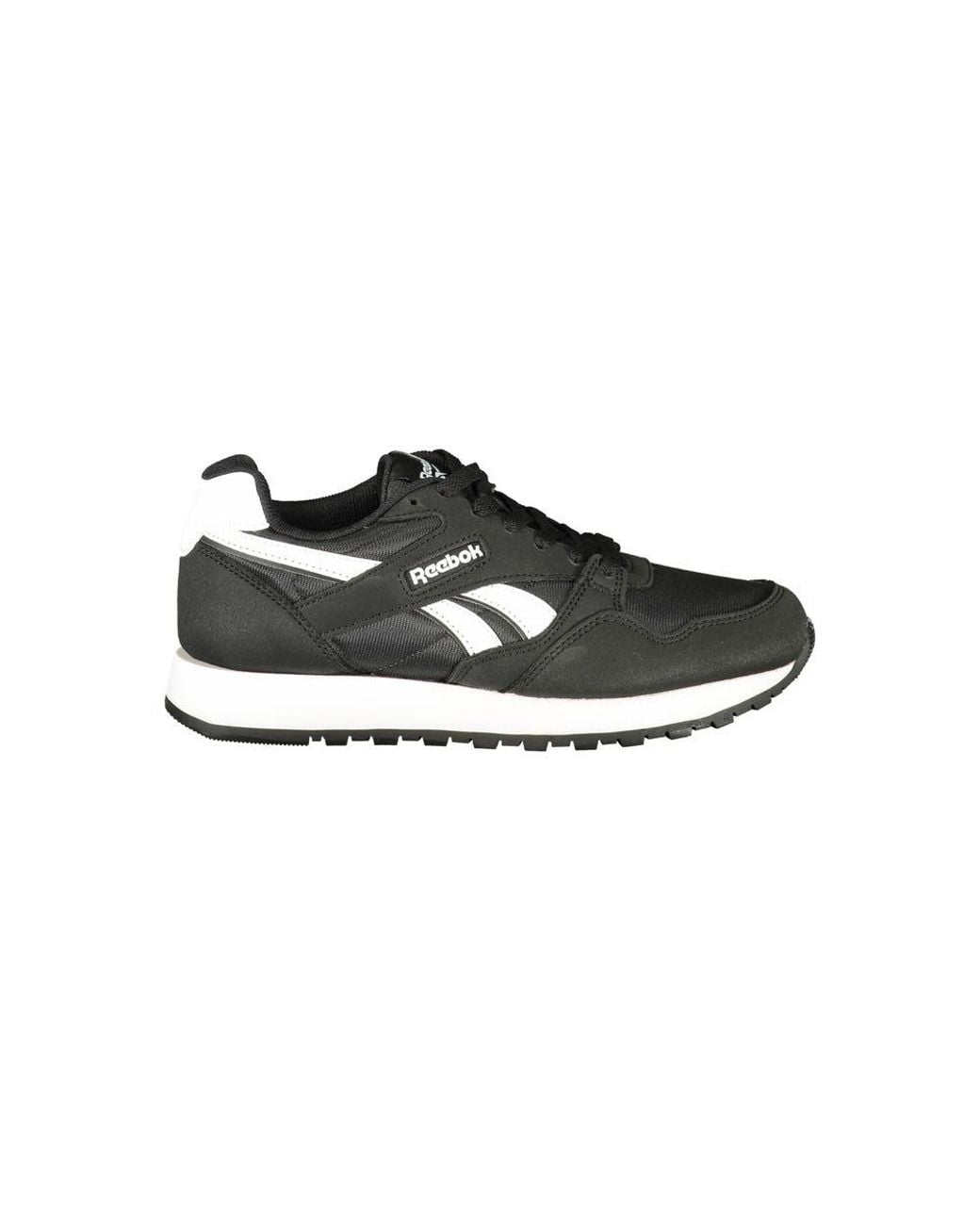 Reebok Black Polyester S Sneaker