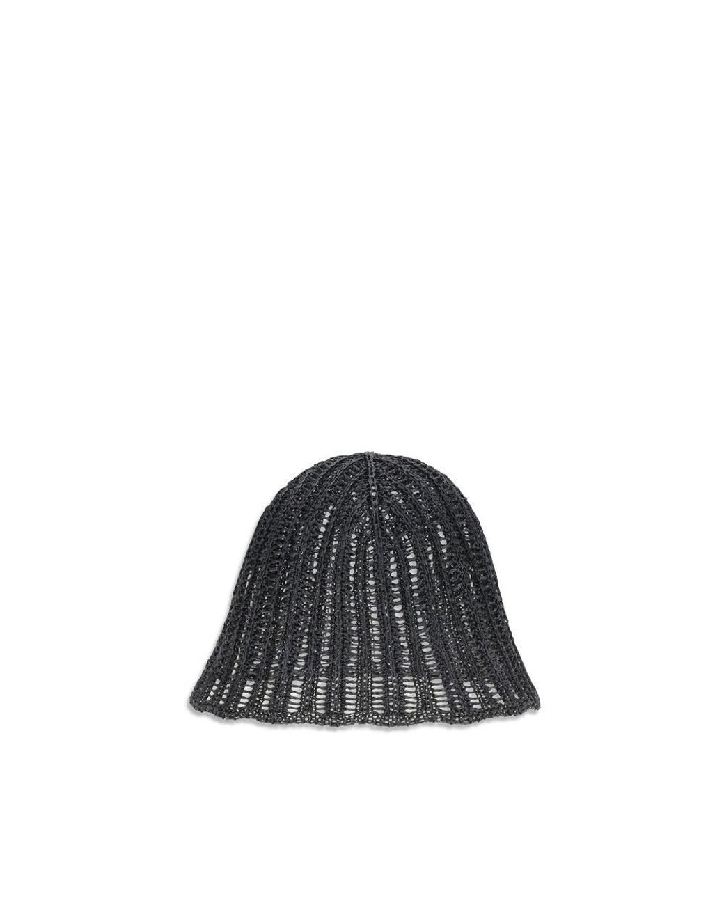 Brunello Cucinelli Black Polyamide Bucket Hat