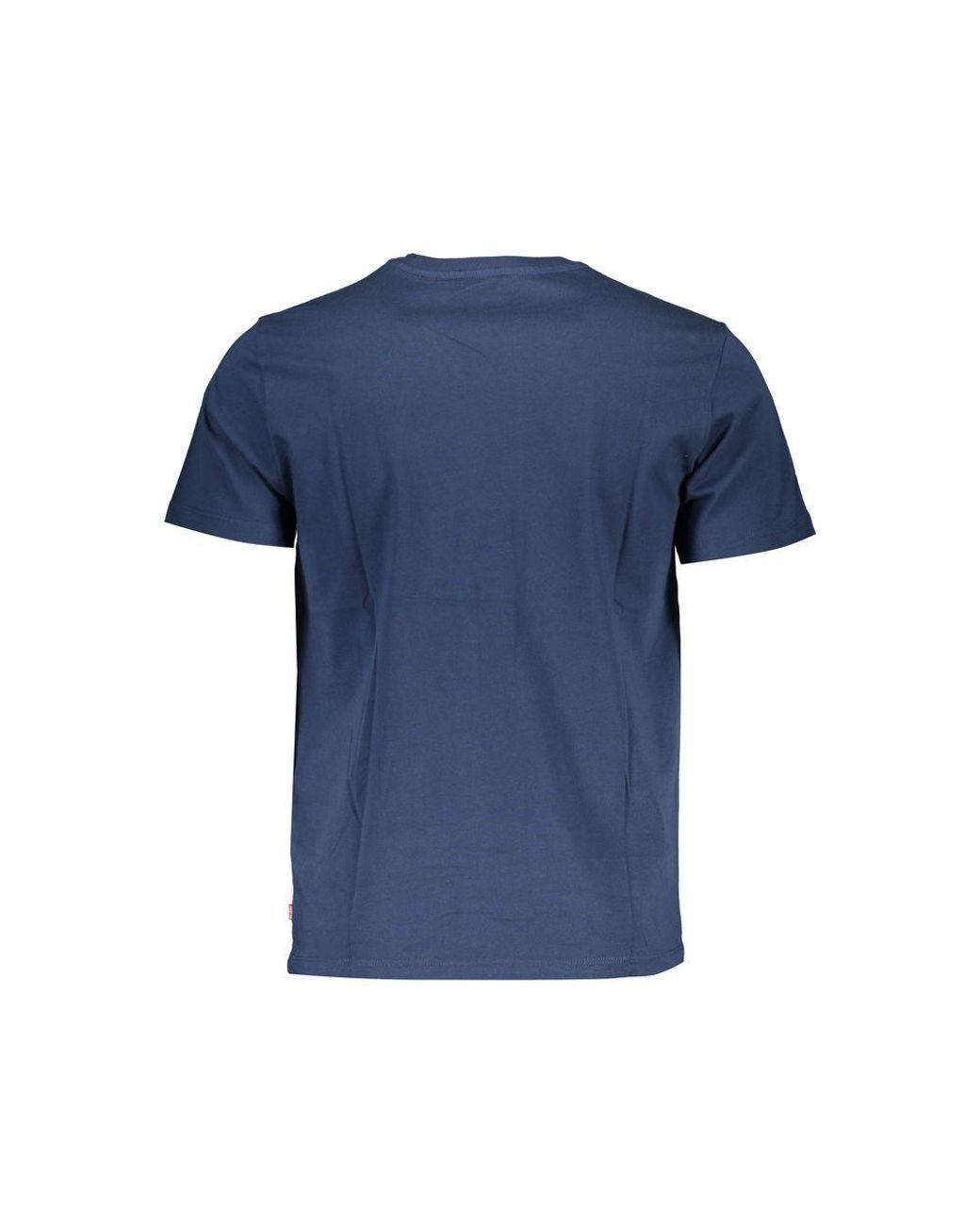 Levi's Blue Cotton T-Shirt for men