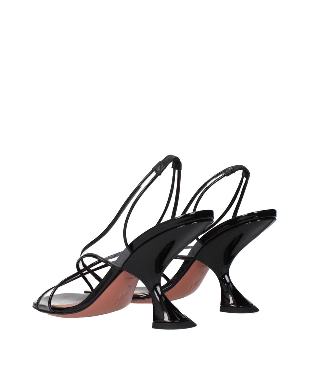 AMINA MUADDI Metallic Gilda Slingback Sandal