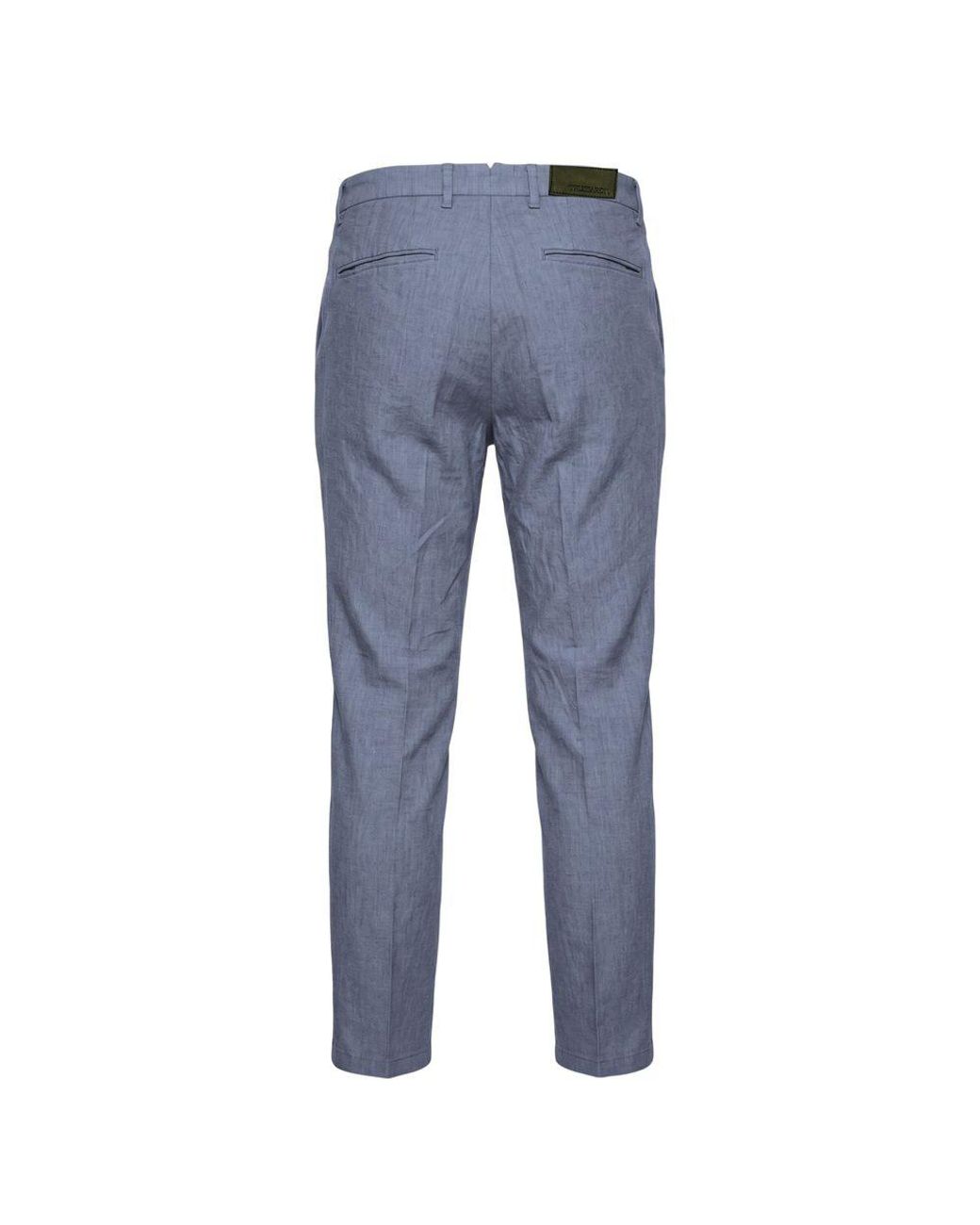 Trussardi Blue Flax Men Pants for men