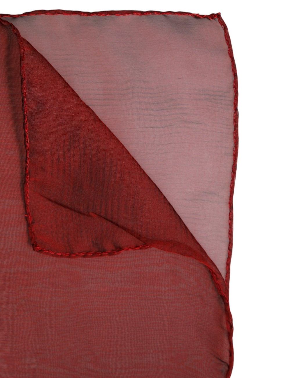 Dolce & Gabbana Red Silk Rectangle Wrap Shawl Scarf