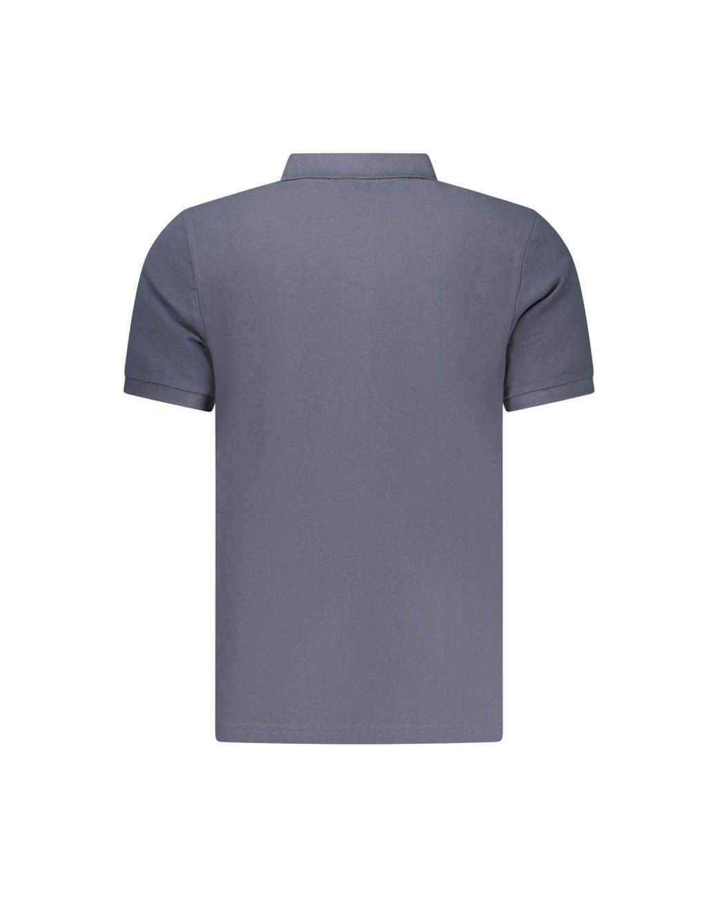 North Sails Blue Cotton Men Polo for men