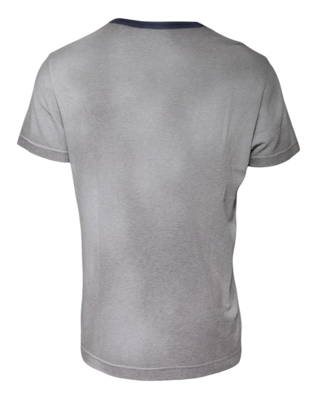 Dolce & Gabbana Gray Crew Neck Tshirt Dg Graphic Tee for men