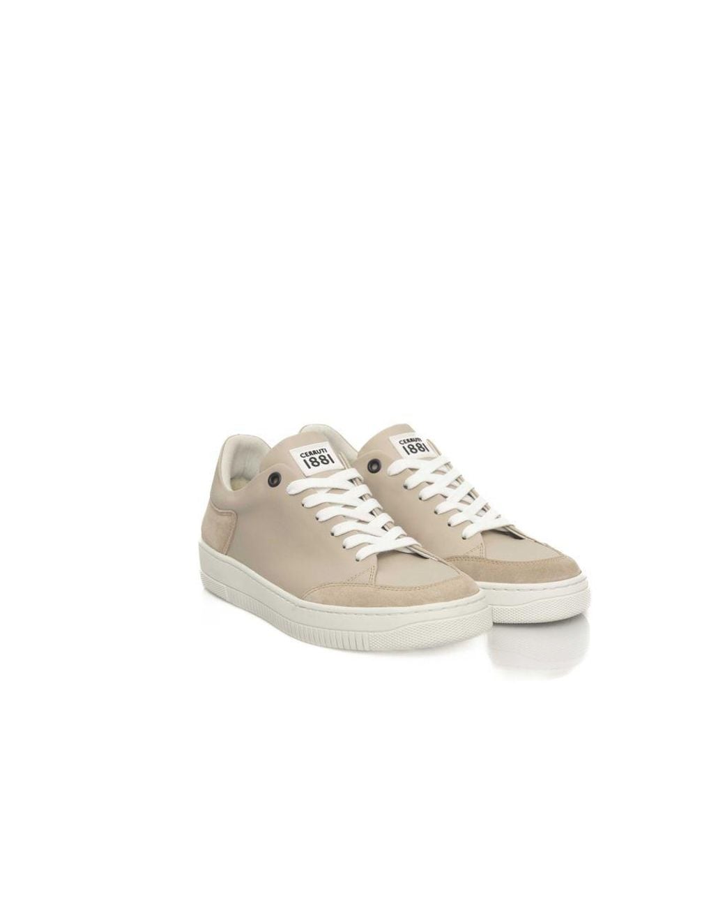 Cerruti 1881 Natural Cow Leather Sneaker