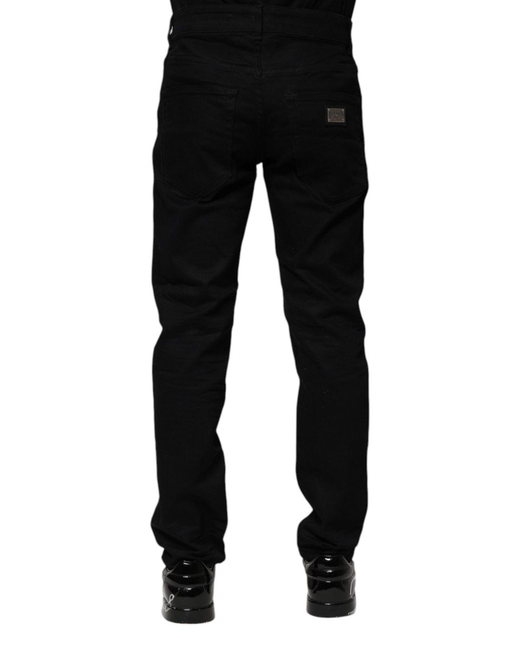 Dolce & Gabbana Black Slim Fit Jeans for men