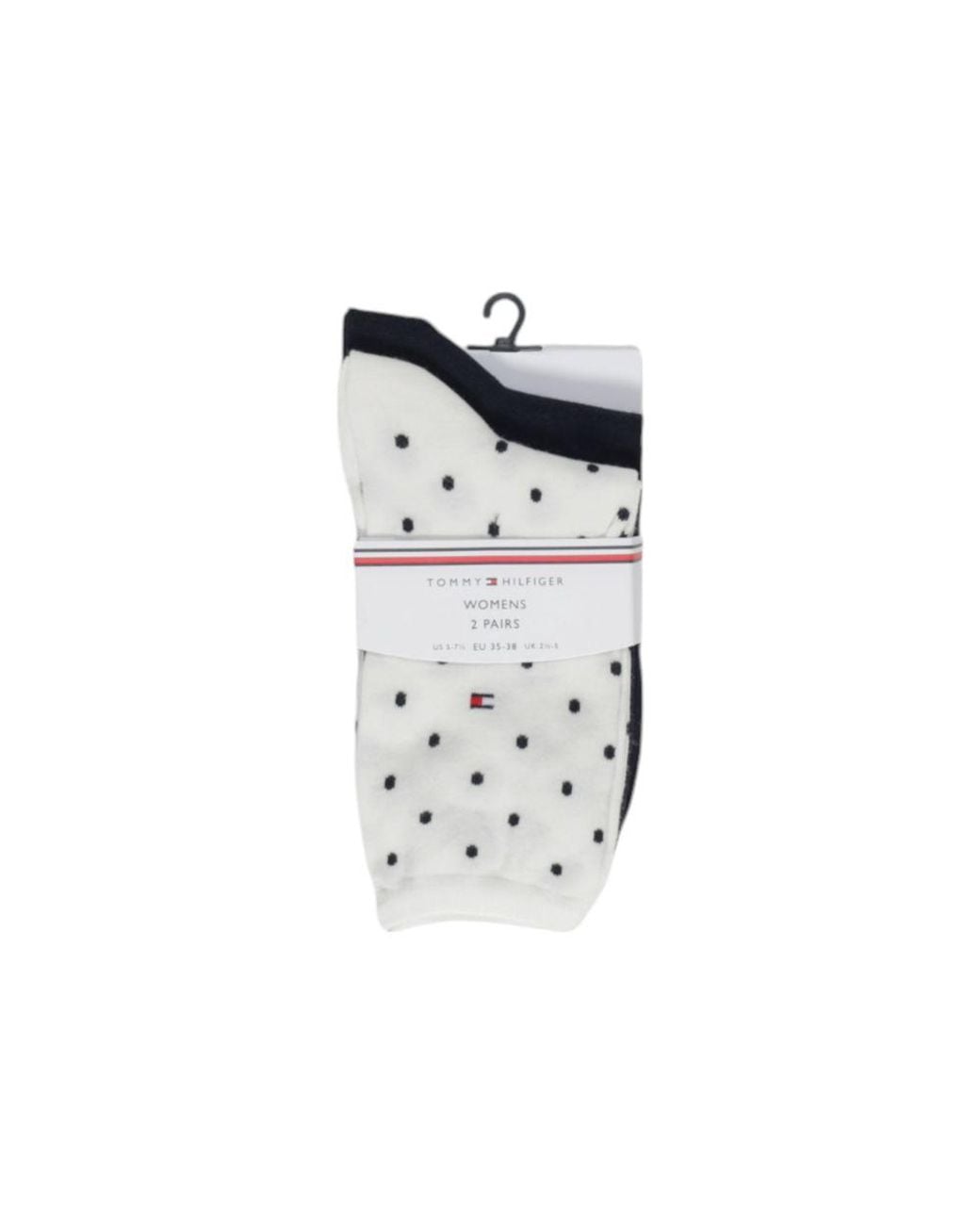 Tommy Hilfiger White Cotton Sock