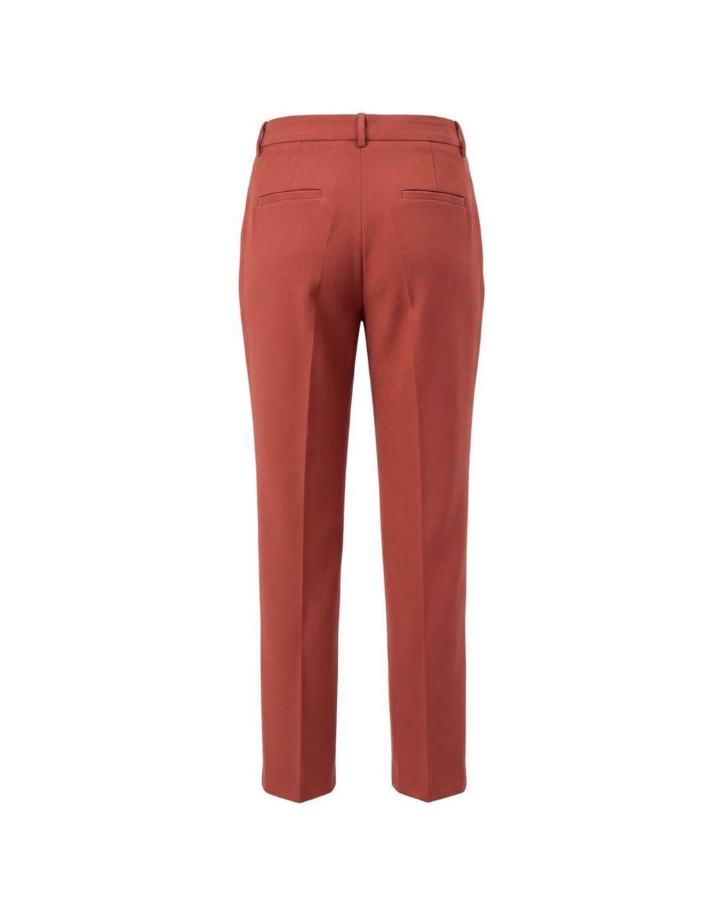 Baldinini Red Brown Viscose Pant