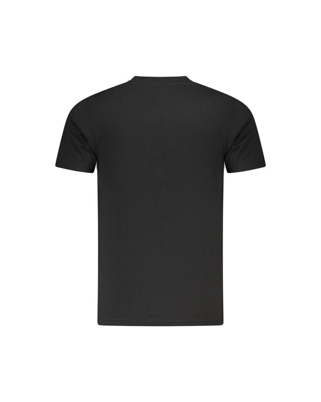 Roberto Cavalli Black Cotton T-Shirt for men