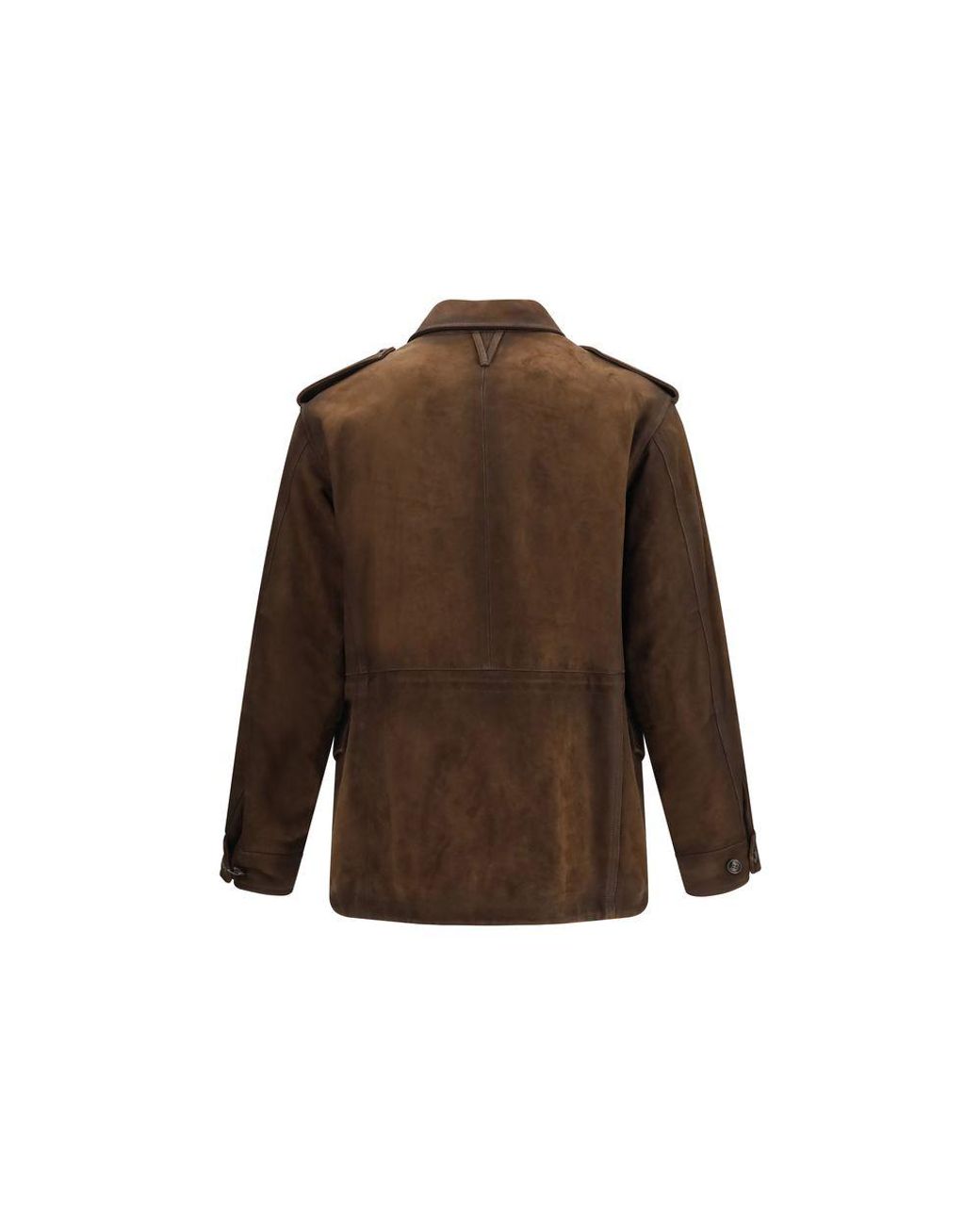 Valstar Brown Polyester Full-Length Jacket for men