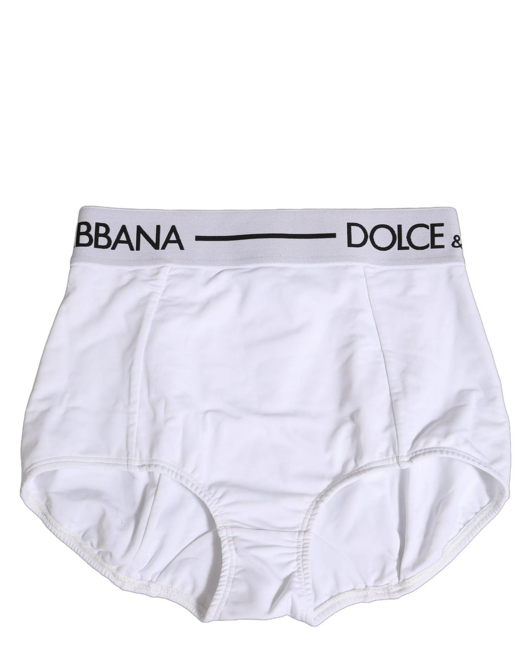 Dolce & Gabbana Blue White Logo Waistband Coulotte Panty Underwear