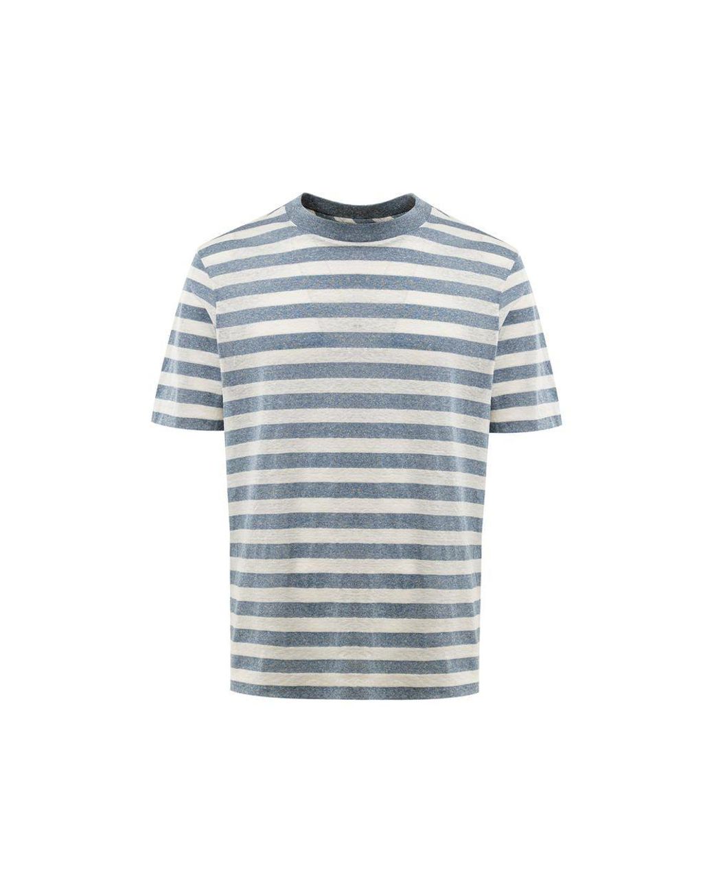 Gran Sasso Blue Cotton T for men