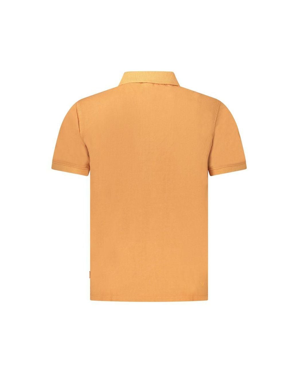 Pepe Jeans Orange Cotton Polo Shirt for men