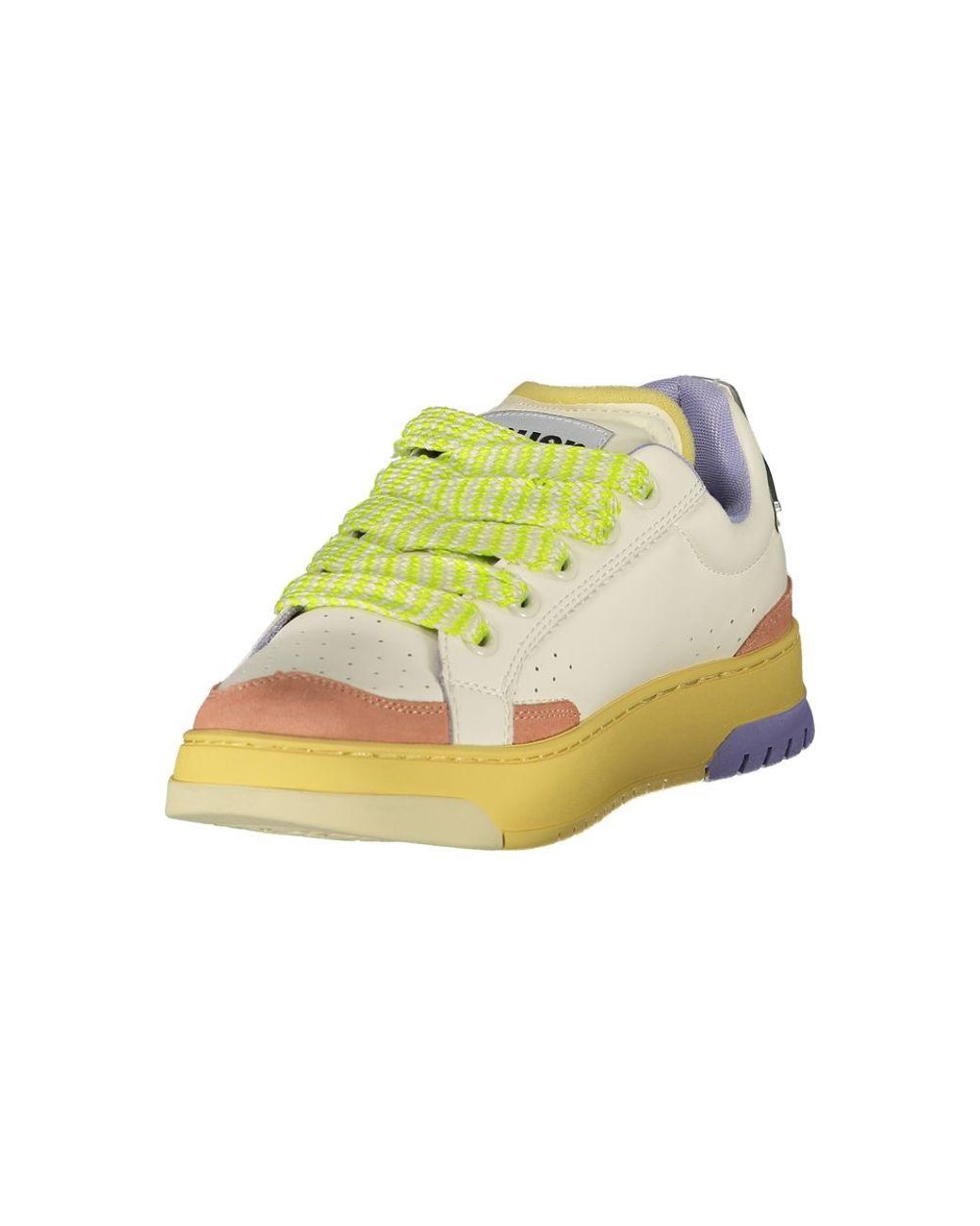 Blauer Yellow White Polyurethane Sneaker