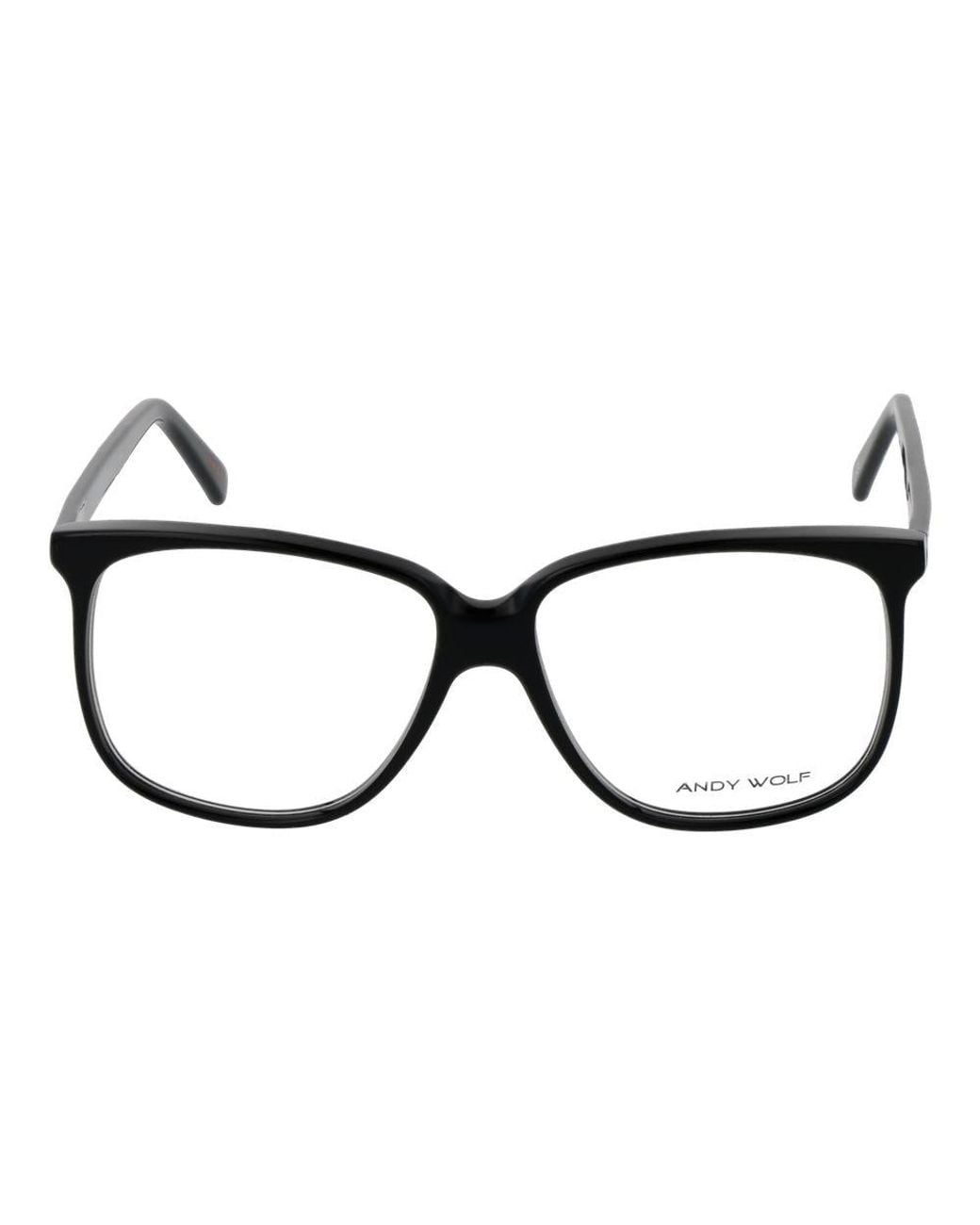 Andy Wolf Black Acetate Glasses (frames)