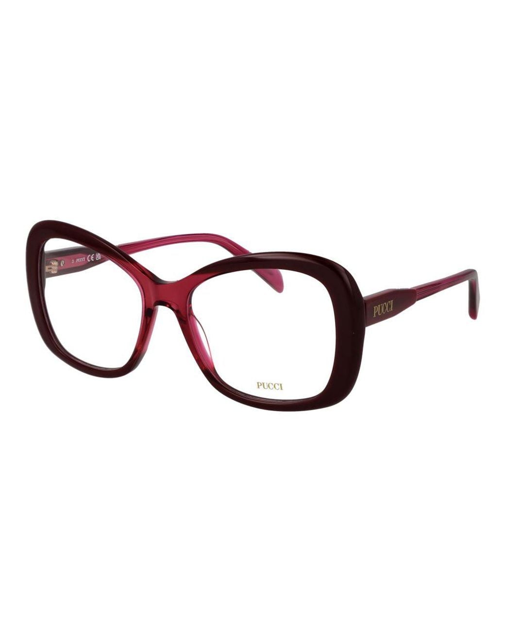 Emilio Pucci Brown Acetate Glasses (Frames)